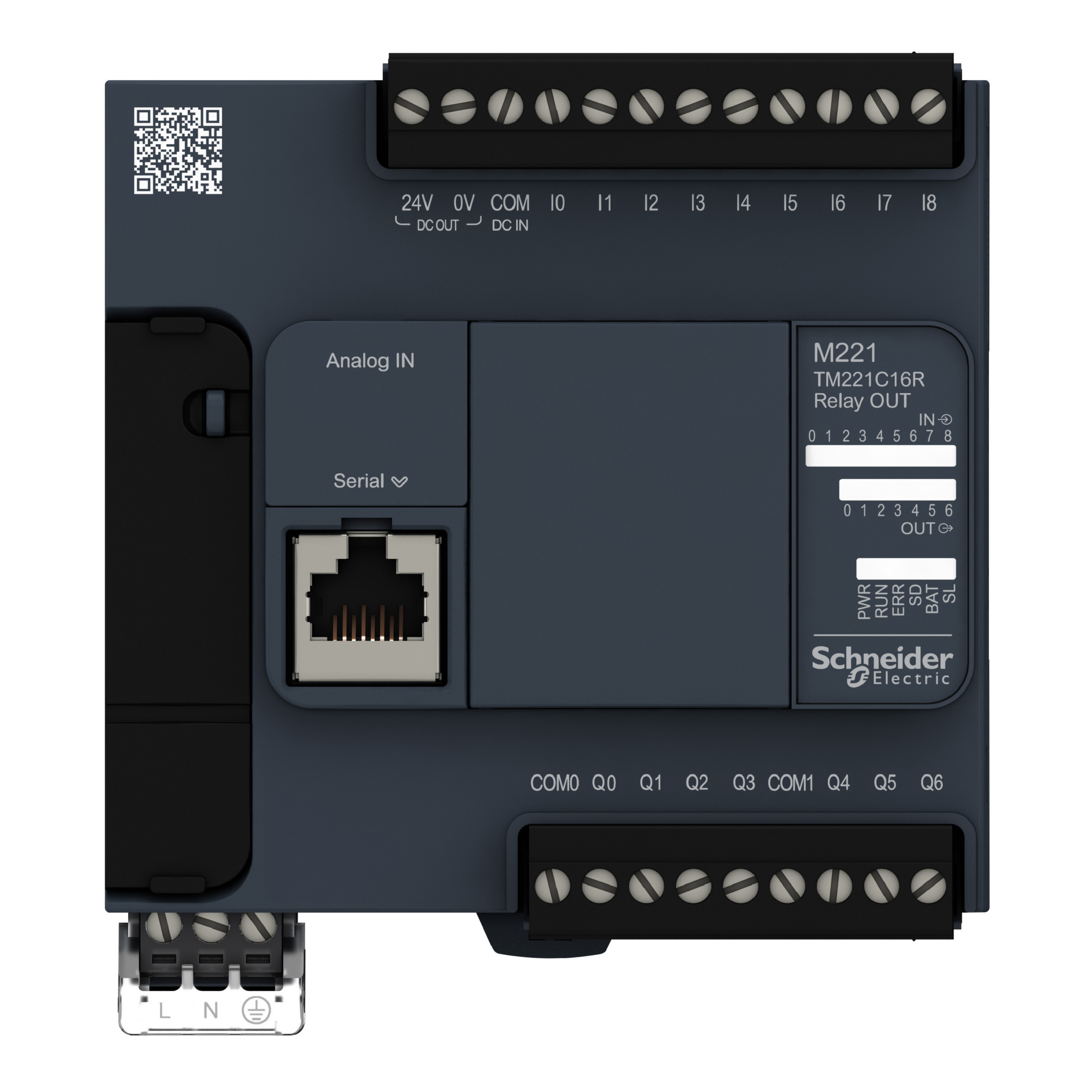 schneider electric Logikmodul m221-16io relay compact