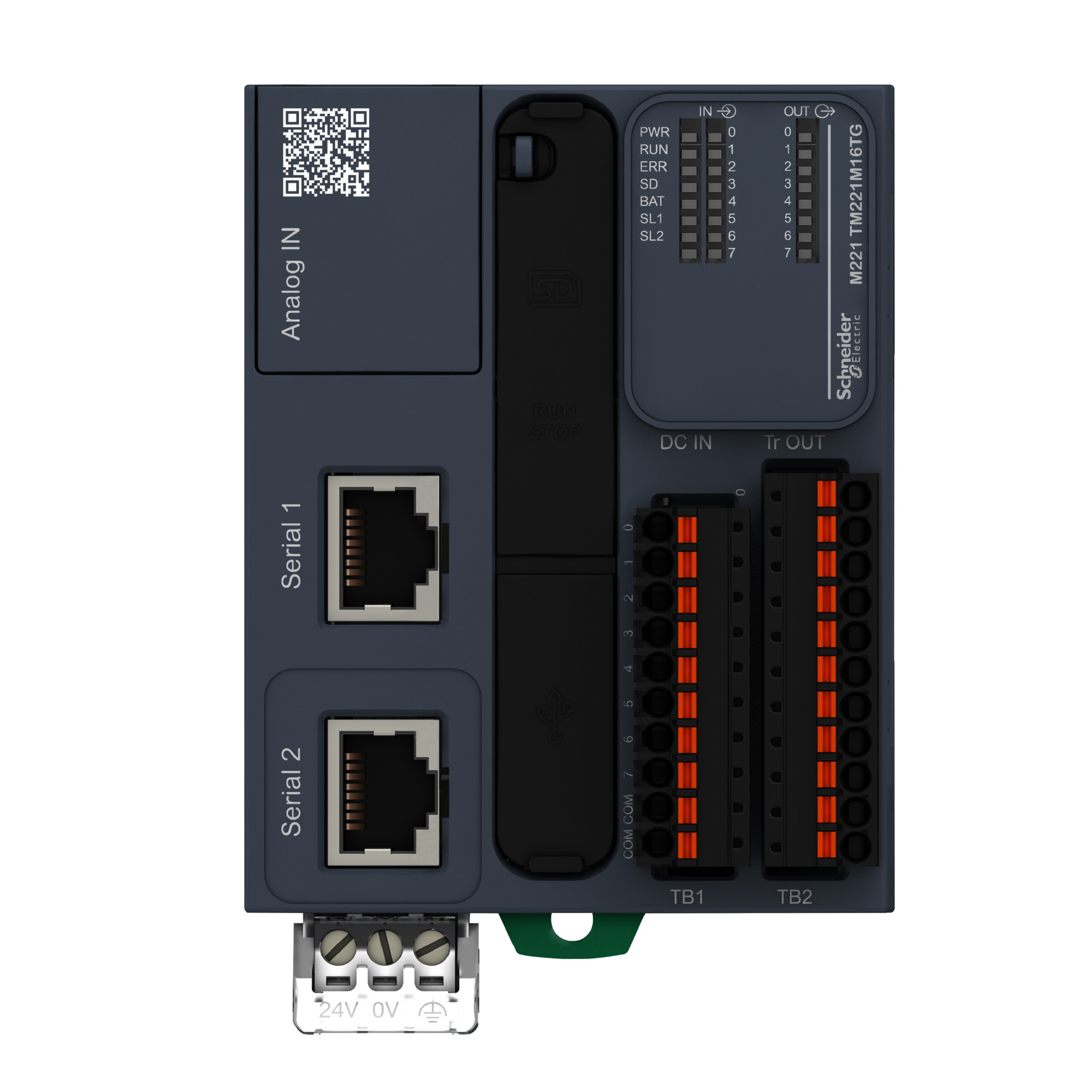 schneider electric Logikmodul m221-16iotr pnp mod spring