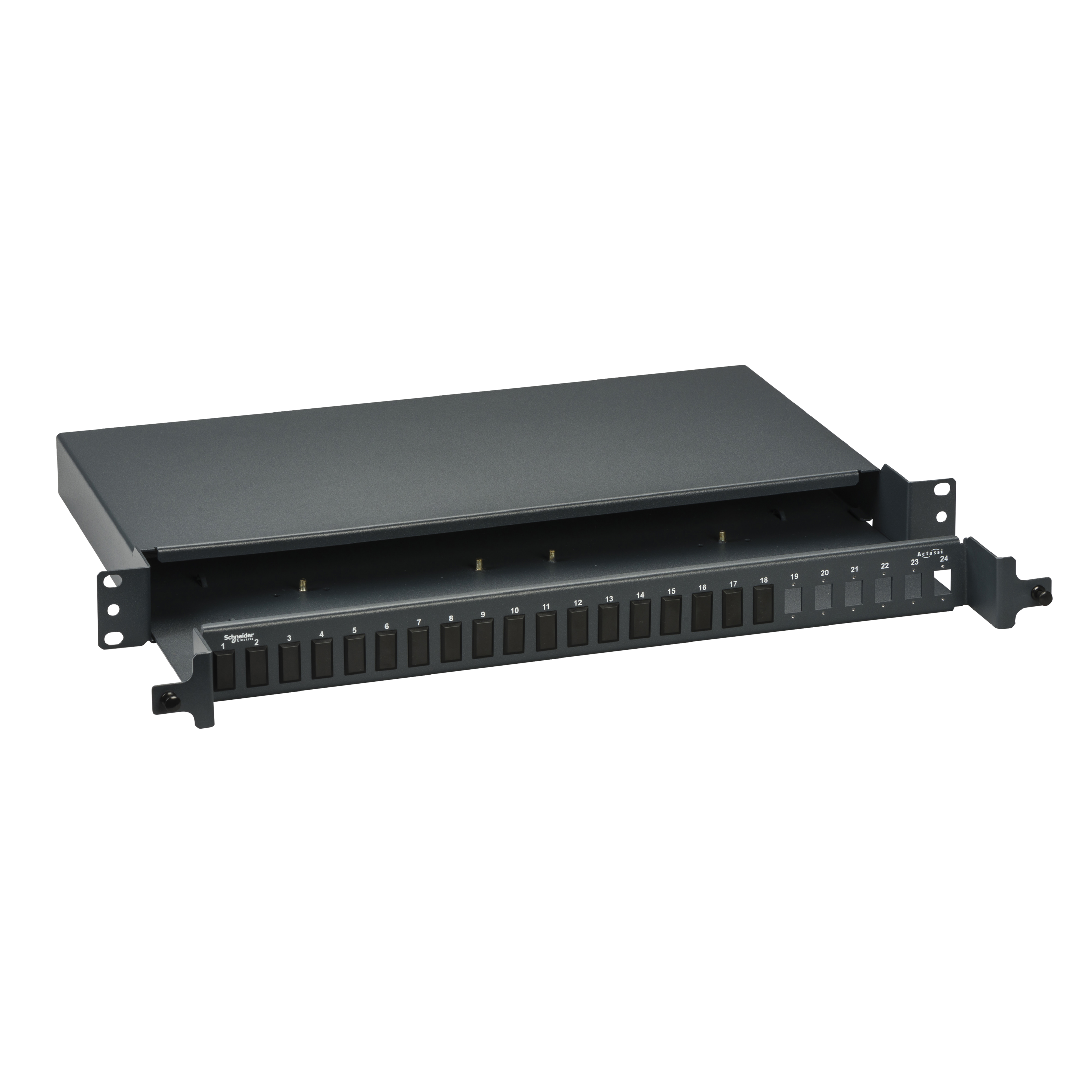 schneider electric Paneeli-kuitu fo pan basic 1u 48f lc dplx