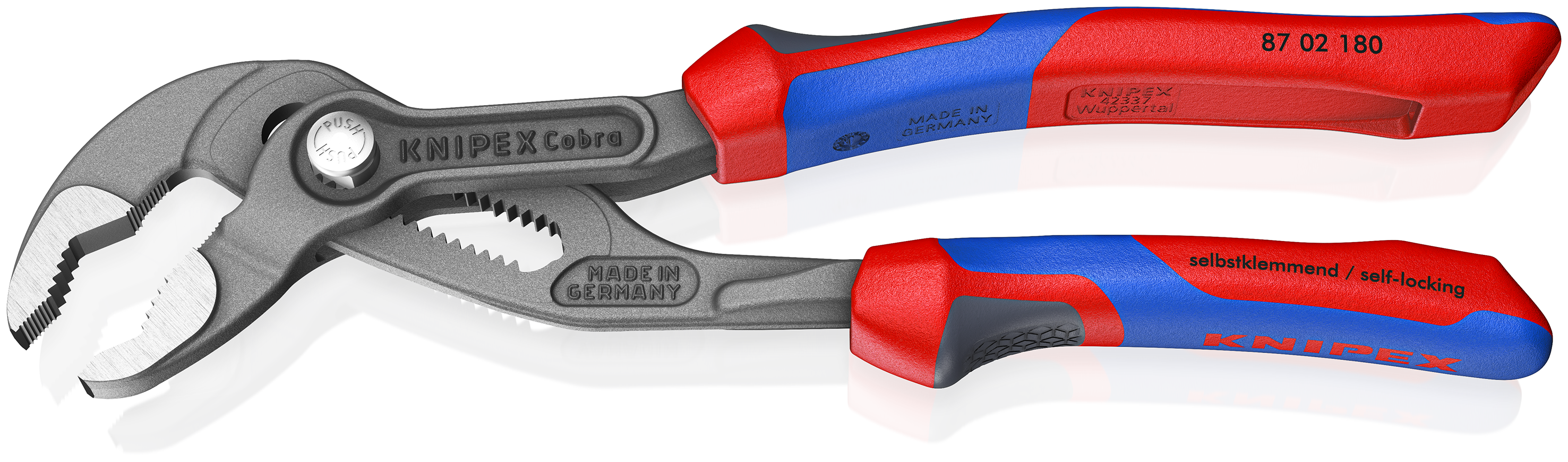knipex Vannpumpetang 180mm cobra soft grip