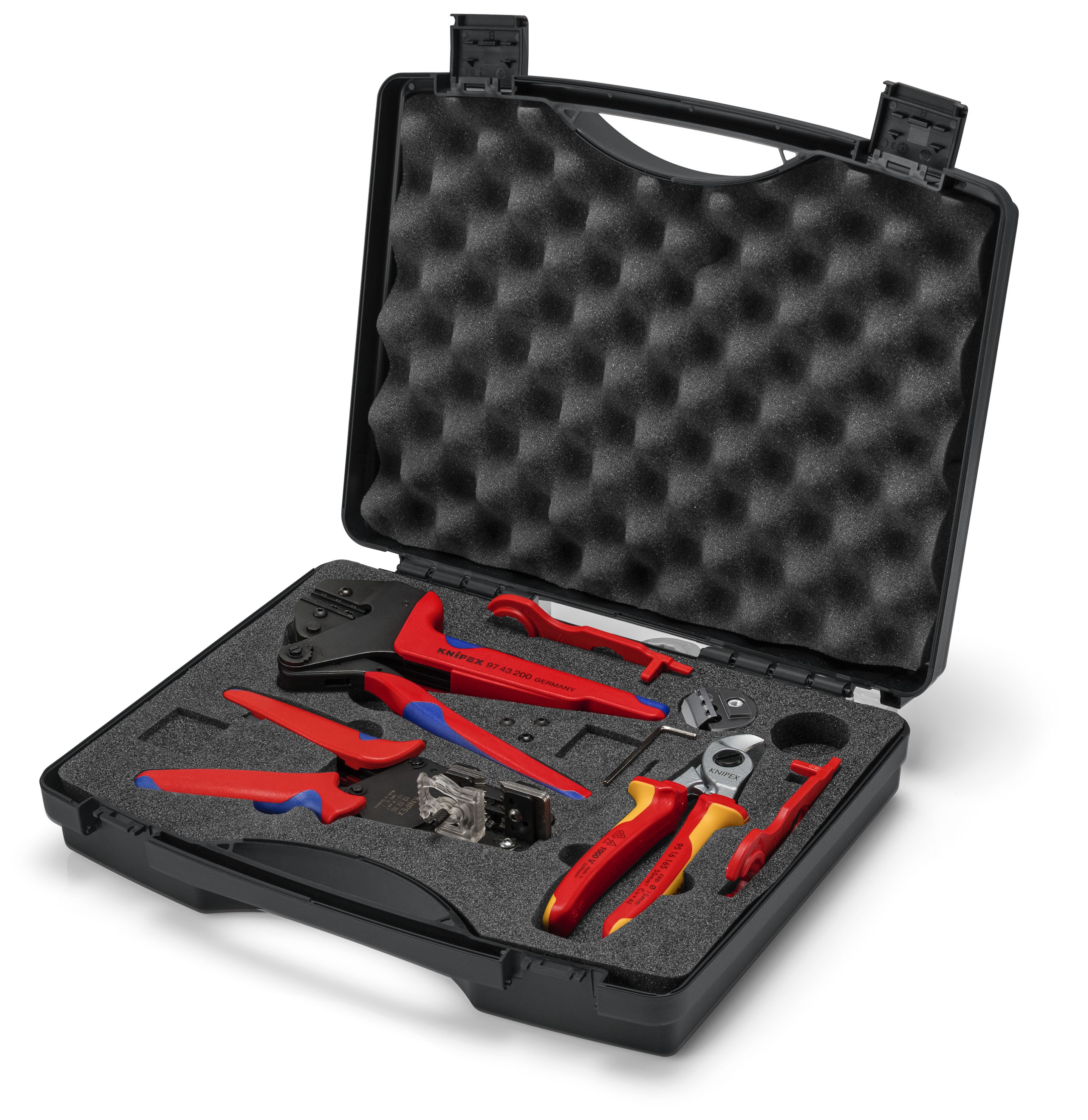 knipex Knipex koffert photovoltaik 2/4/6mm²