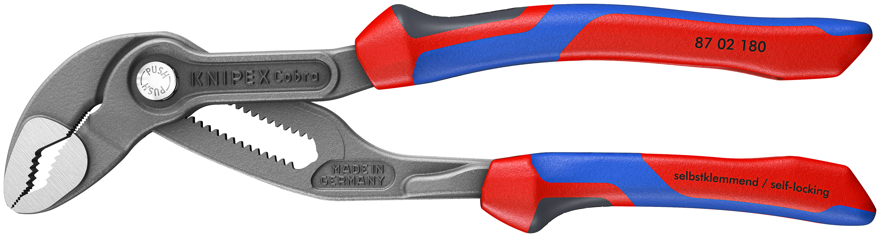 knipex Vannpumpetang 180mm cobra soft grip