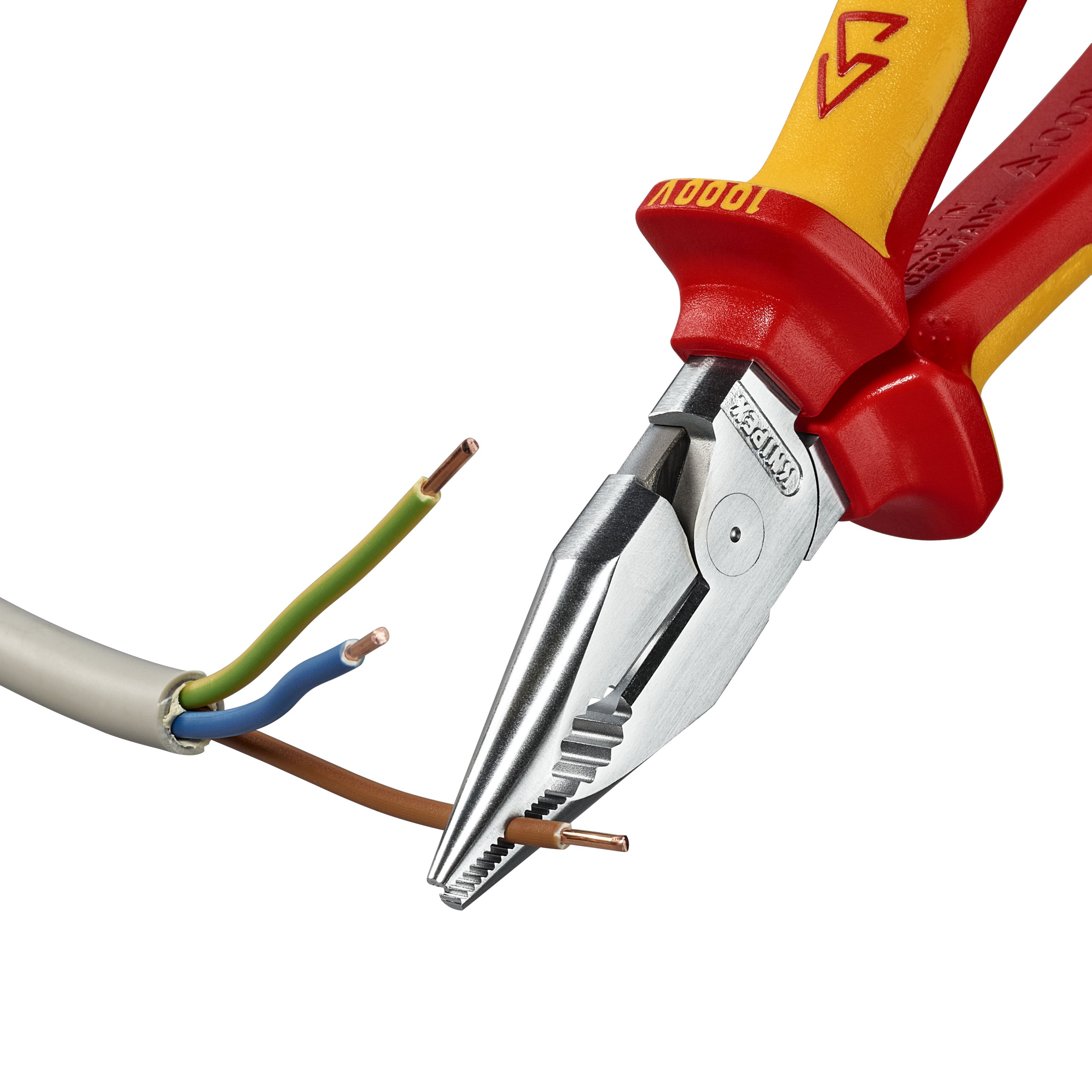knipex Spetskombitång vde 185 sb