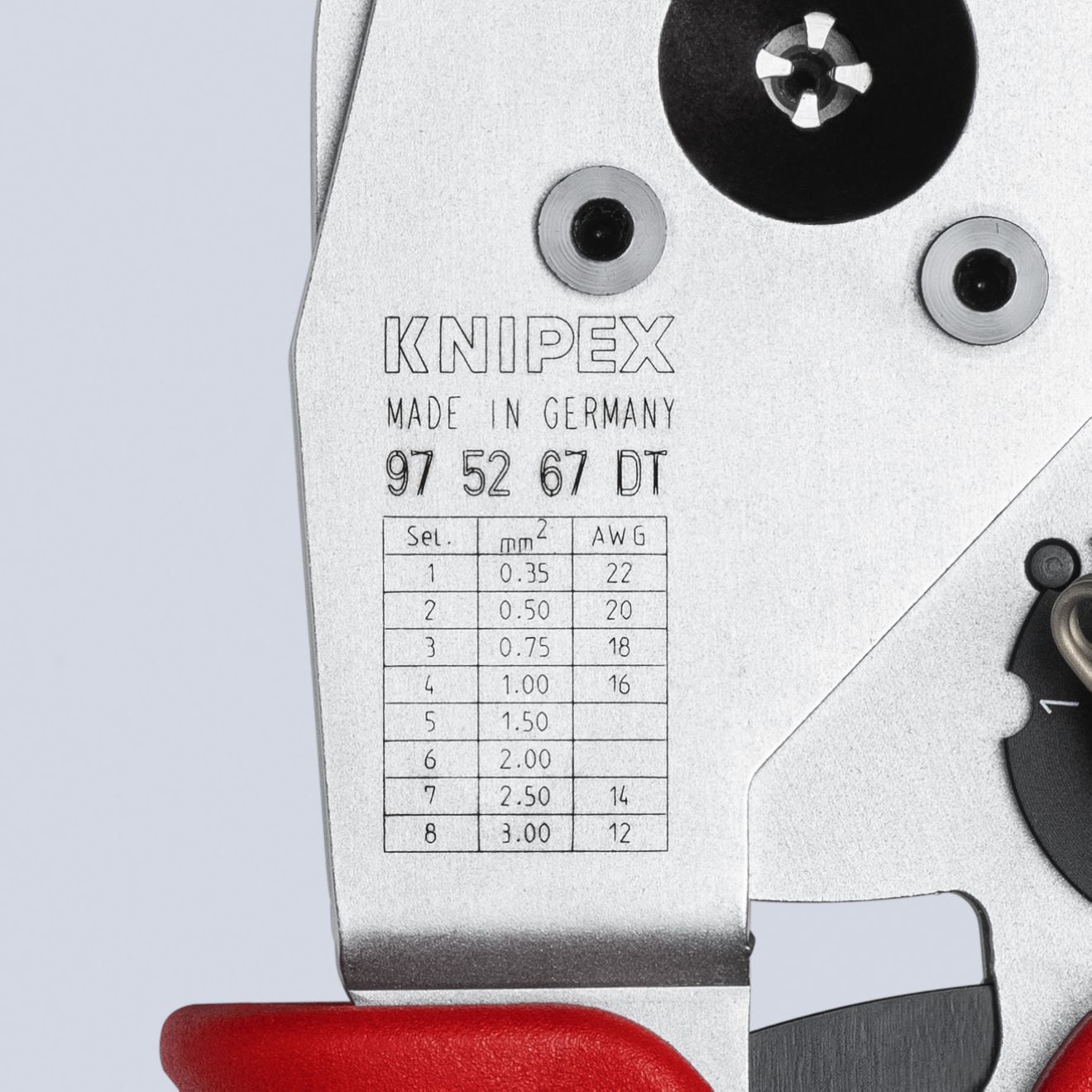 knipex Presstång för deutsch-kont