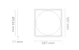 sg Modular luminaire sense 600x600 round prism 3k