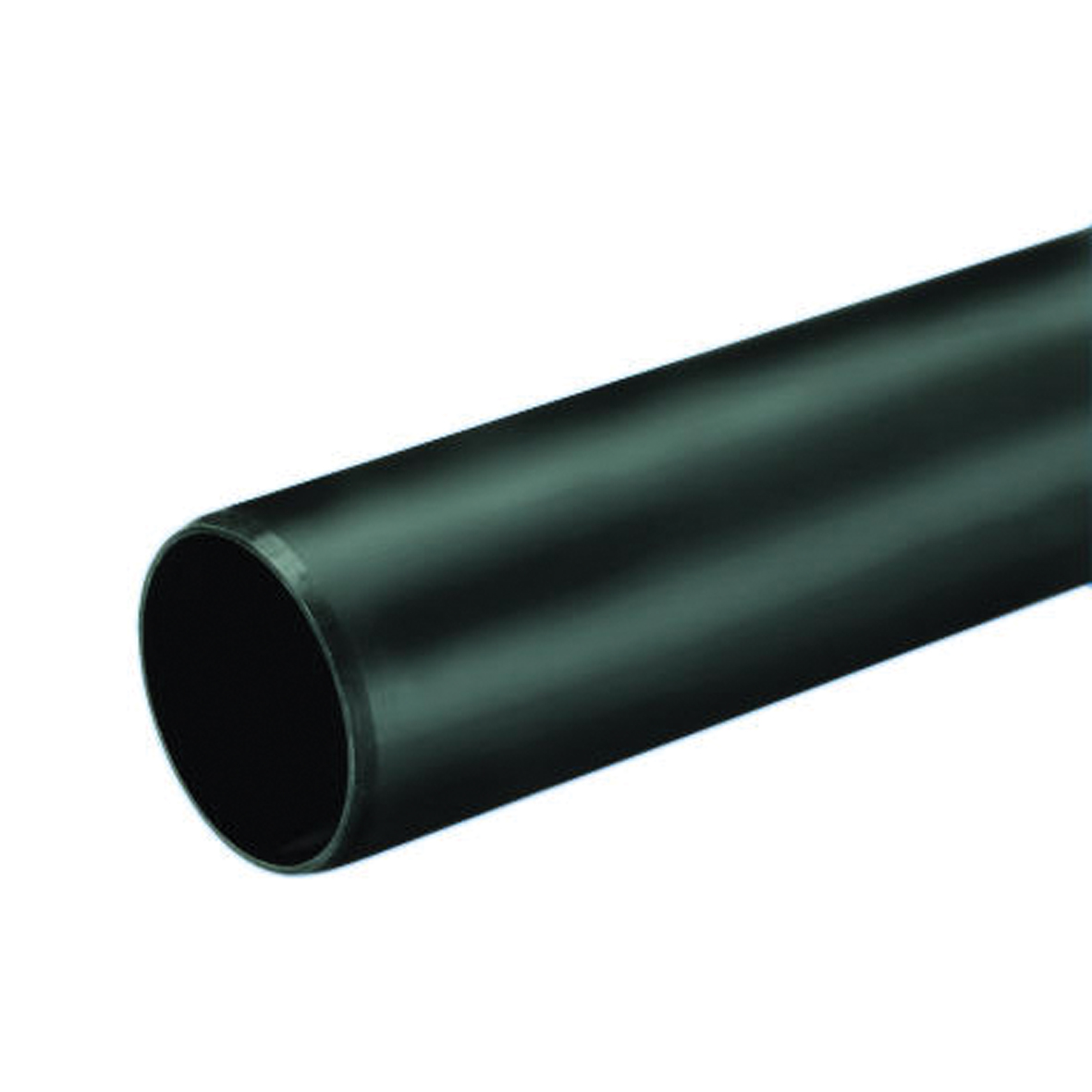wavin Avloppsrör wafix pp svart 90mm 1m u muff