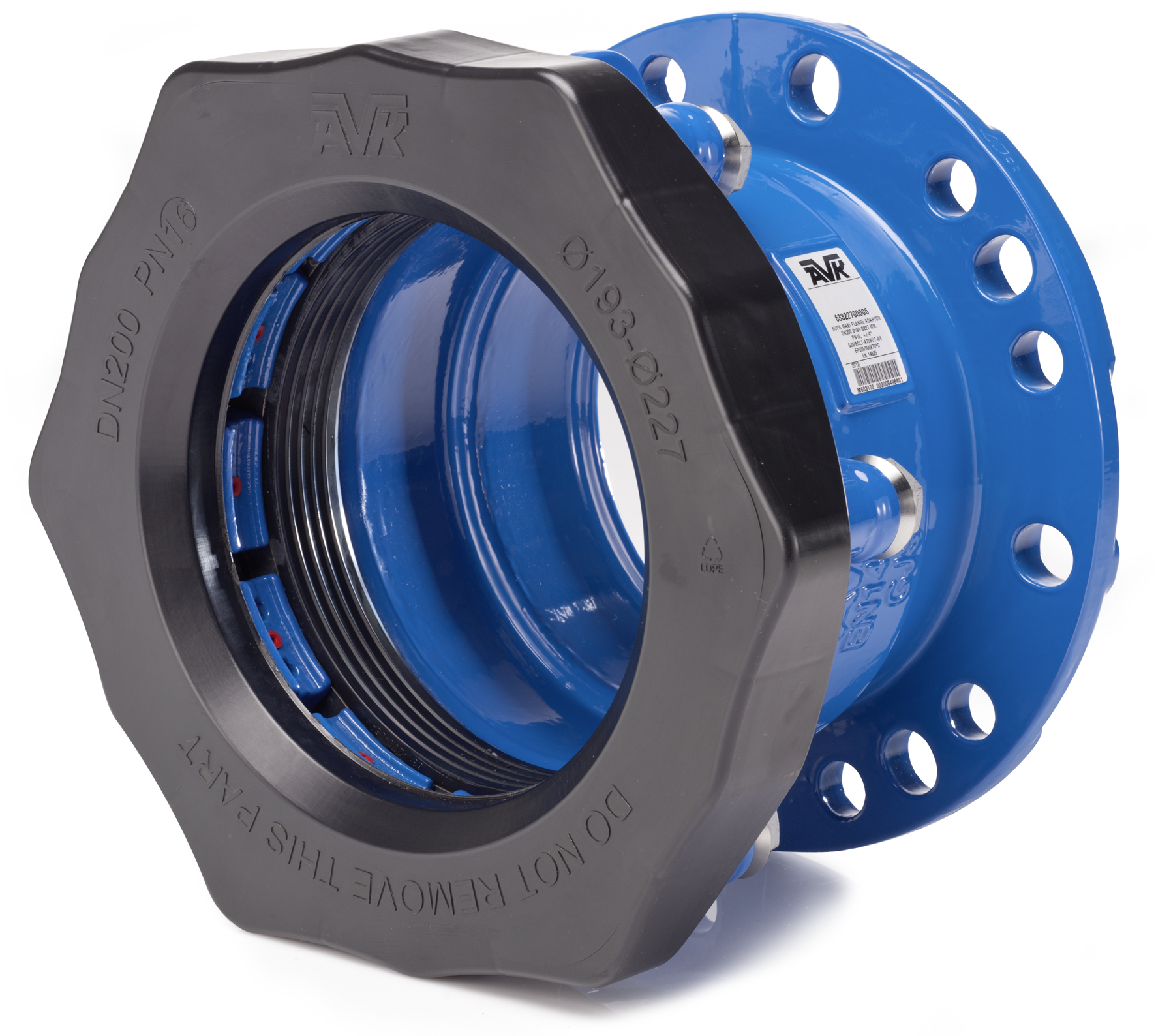 TOLERANSSILAIPPALIITIN AVK DN350/352-396MM SUPA MAXI