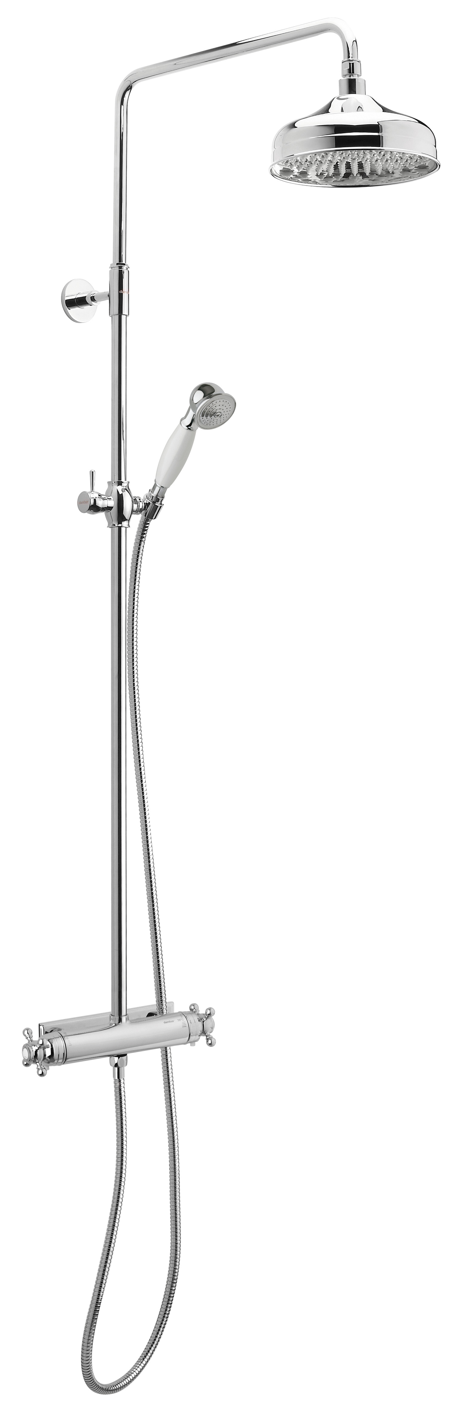 TAKDUSCHSET DAMIXA TRADITION 160CC KROM