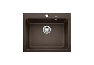 blanco Kitchen sink blanco naya 6 silgranit coffee