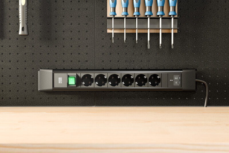 bachmann Jatkopistorasia connectus 6pr + usb c/c mus