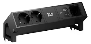 bachmann Socket-outlet panel desk2 2x s-o usb c/c 65w+cm