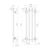 rej design Handdukstork vatten rej vivo bt 40124 ch chrome