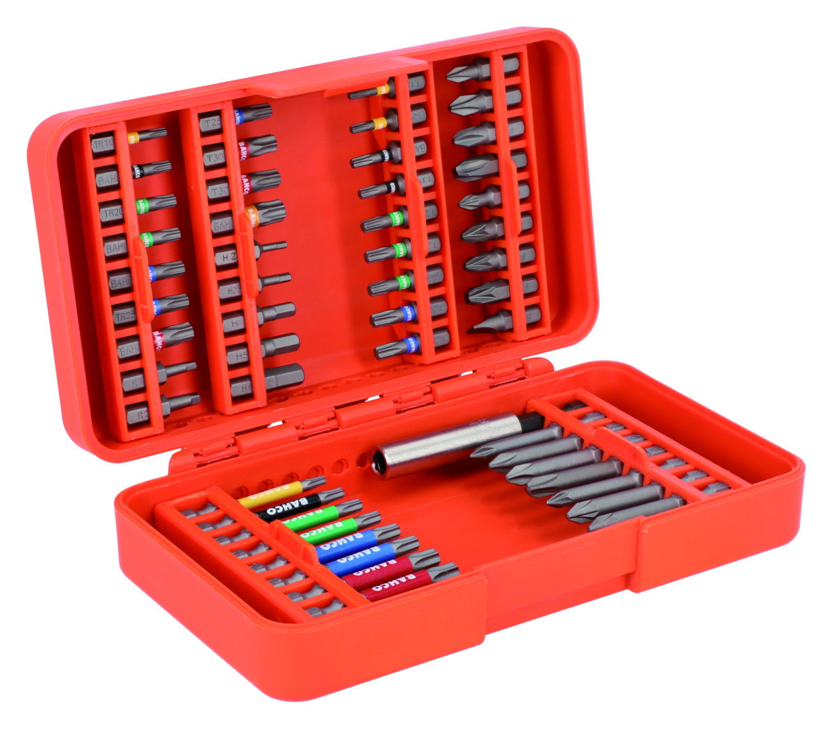 Bitsett 1/4" 54 deler