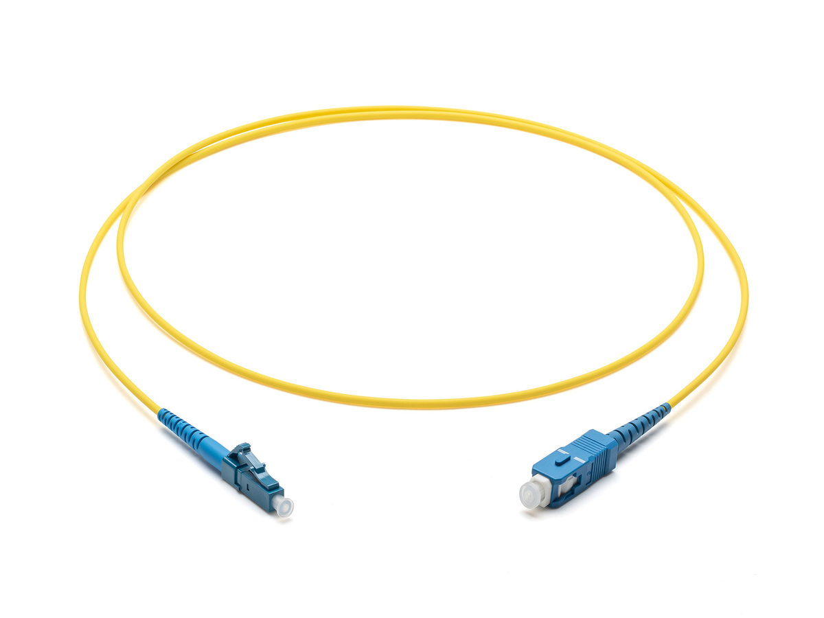 Fibersnor LC/UPC-SC/UPC Simplex OS2 10m