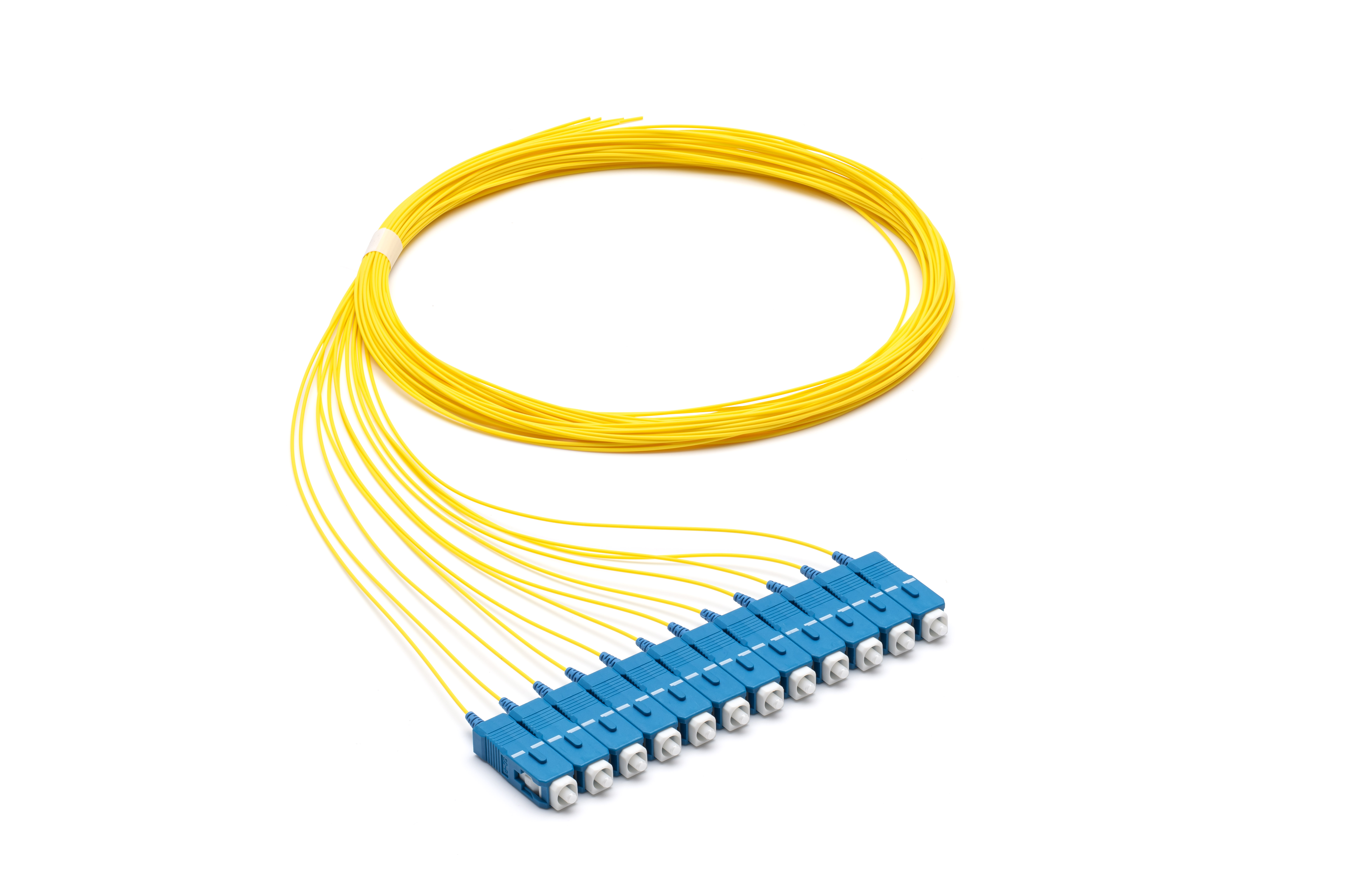 Pigtail SC/ UPC G.657A1 1,5 m 0,9mm 12pk