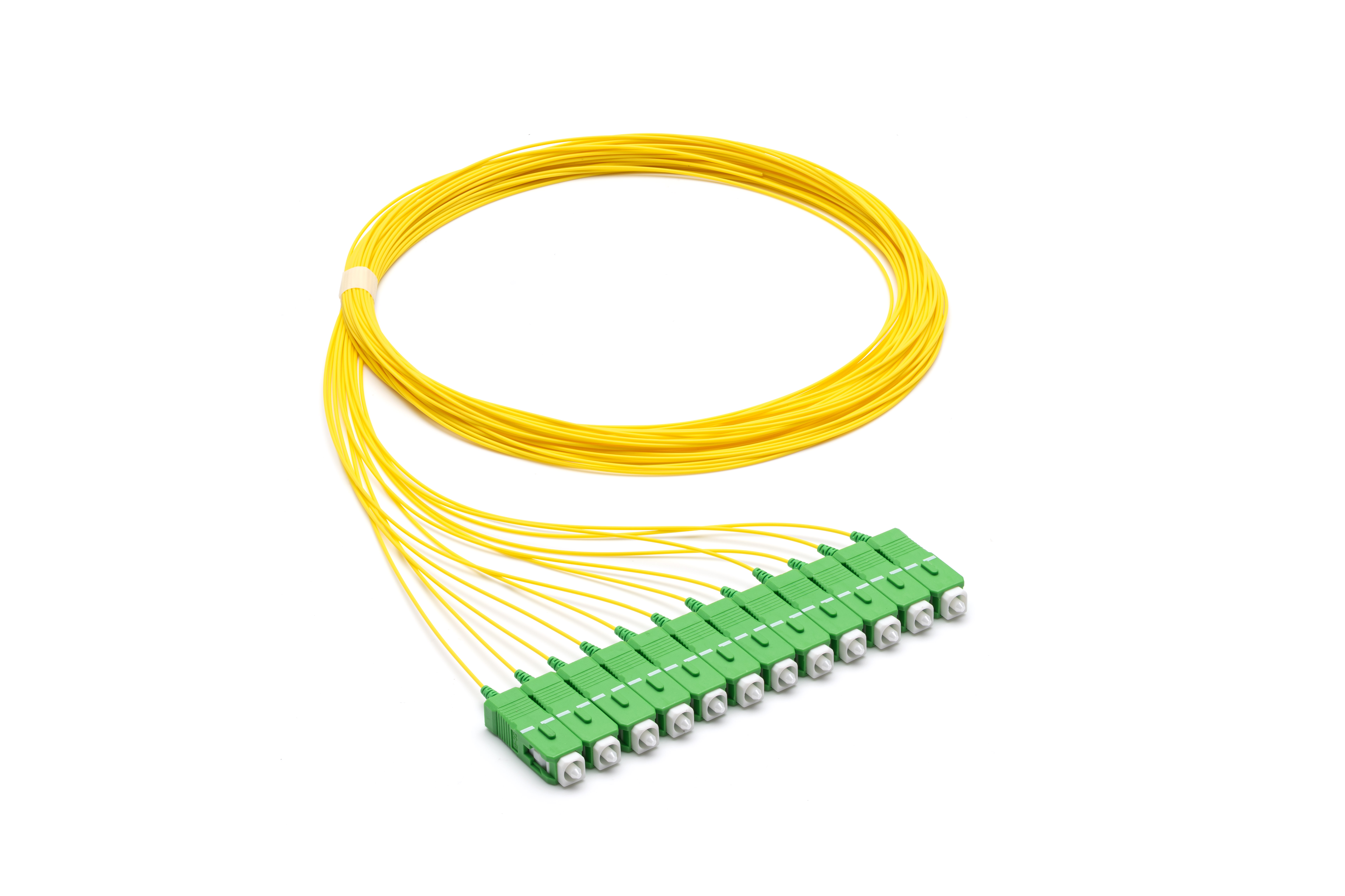 Pigtail SC/ APC G.657A1 1,5 m 0,9mm 12pk