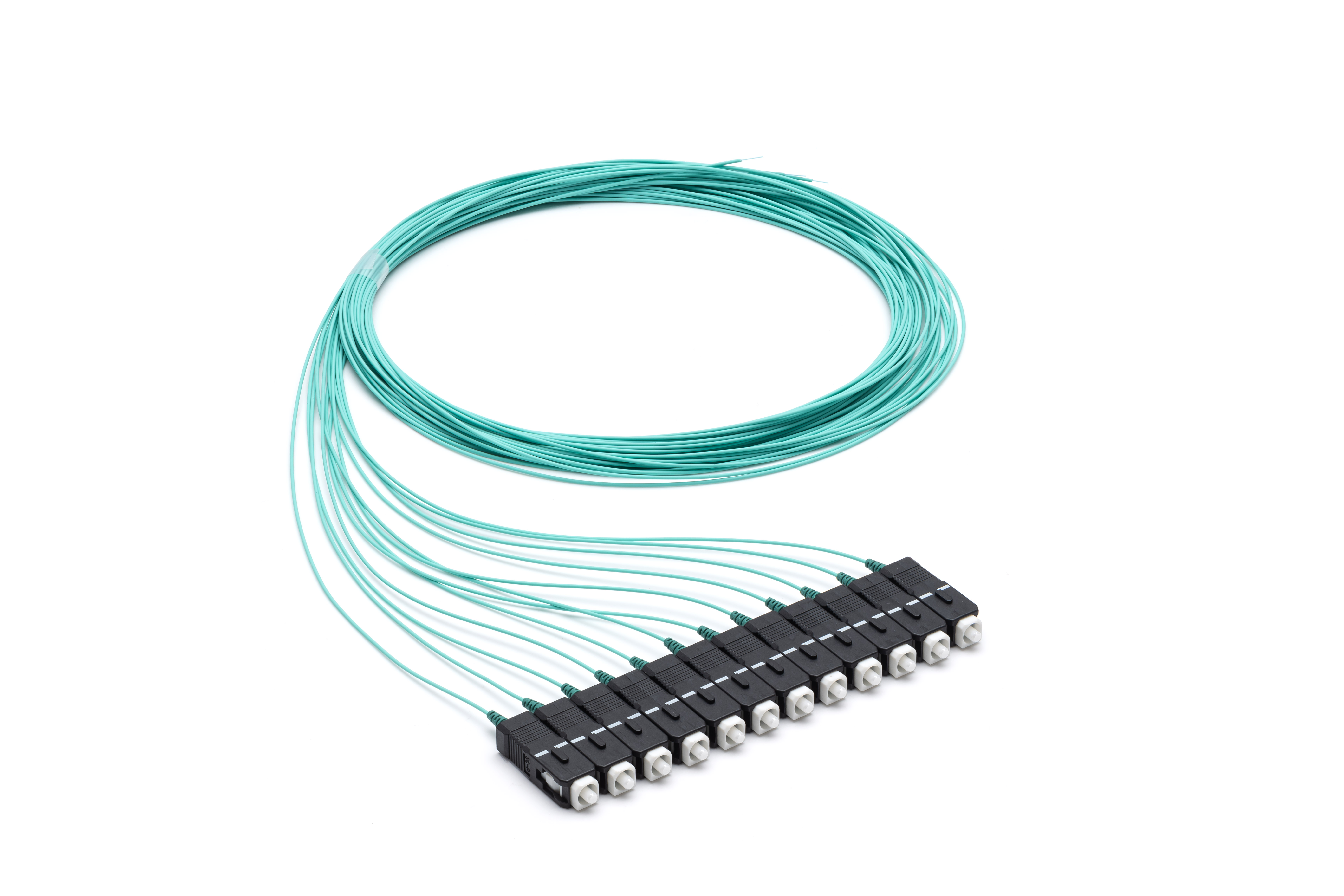 Pigtail SC/ UPC OM4 1,5 m 0,9mm 12pk