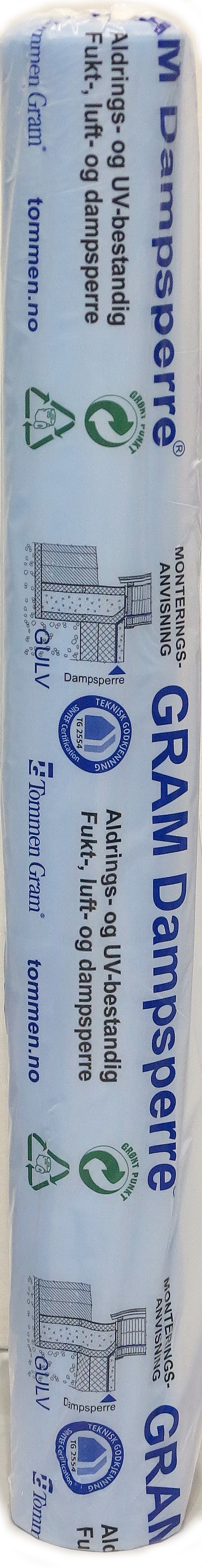 ONNLINE PLASTFOLIE 2,6x15m 200my 39m2