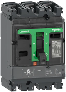 schneider electric Effektbryter compact nsx100b tm100d 3p3t
