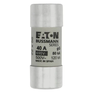 eaton Sylindersikr. 22 x 58 40a 690v gg 40a 690v ac