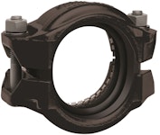 Coupling 907 63mm Black HDPE PLEx60,3mm Grooved EPDM