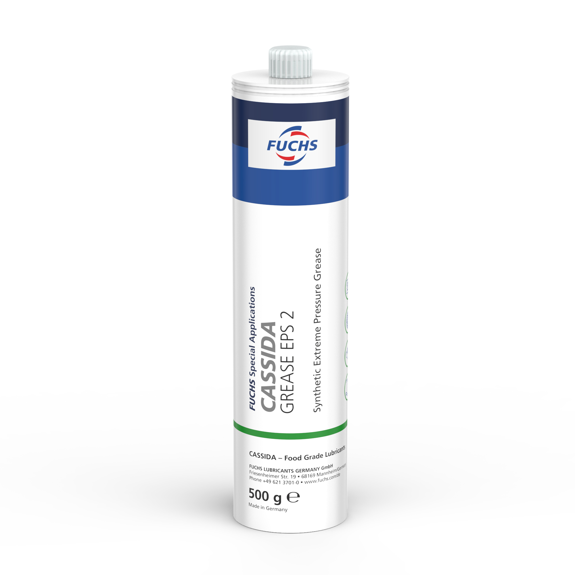 LIVSMEDELSINDUSTRIN FETT CASSIDA GREASE EPS 2, 500G
