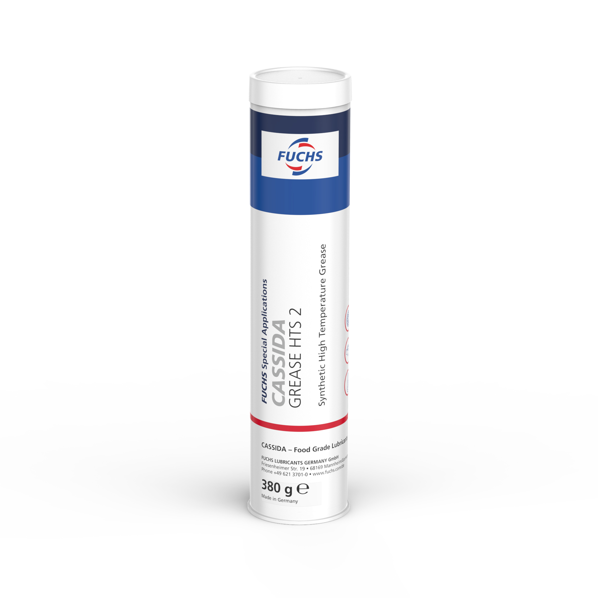 LIVSMEDELSINDUSTRIN FETT CASSIDA GREASE HTS 2, 380G