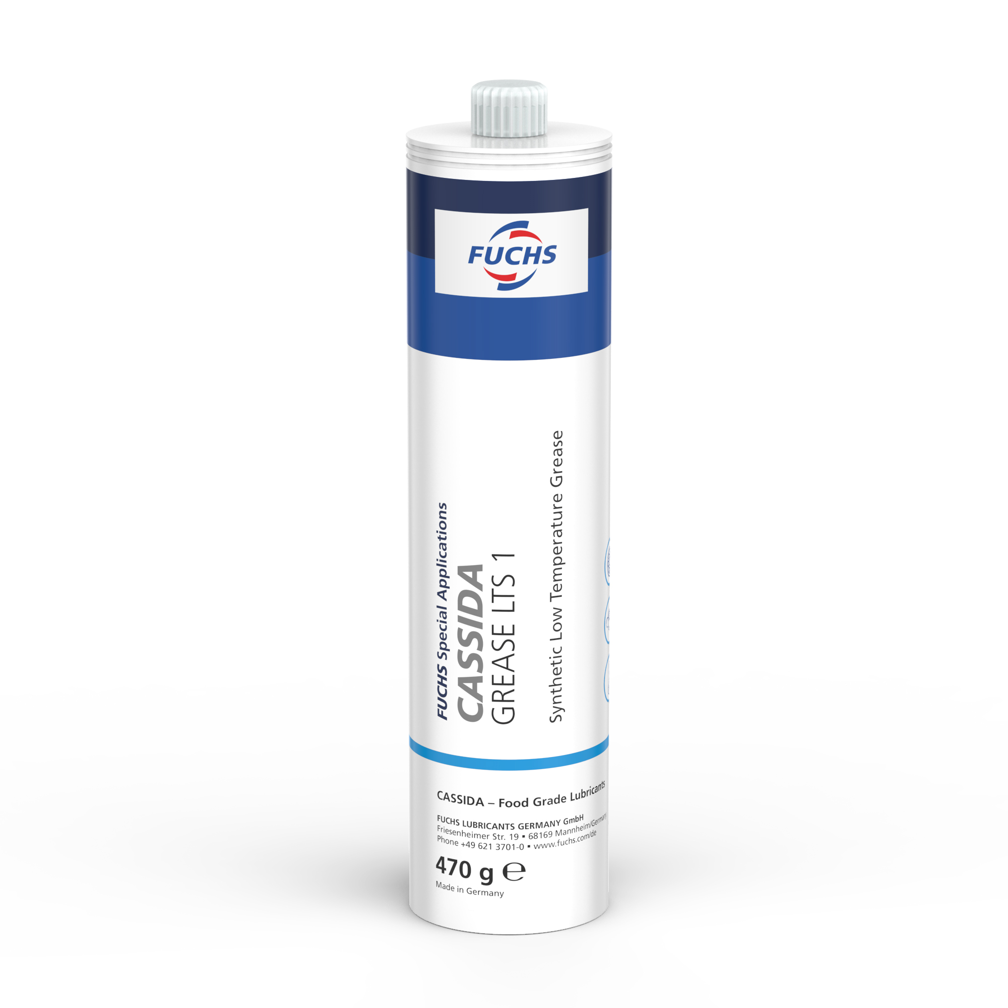 LIVSMEDELSINDUSTRIN FETT CASSIDA GREASE LTS 1, 470 G