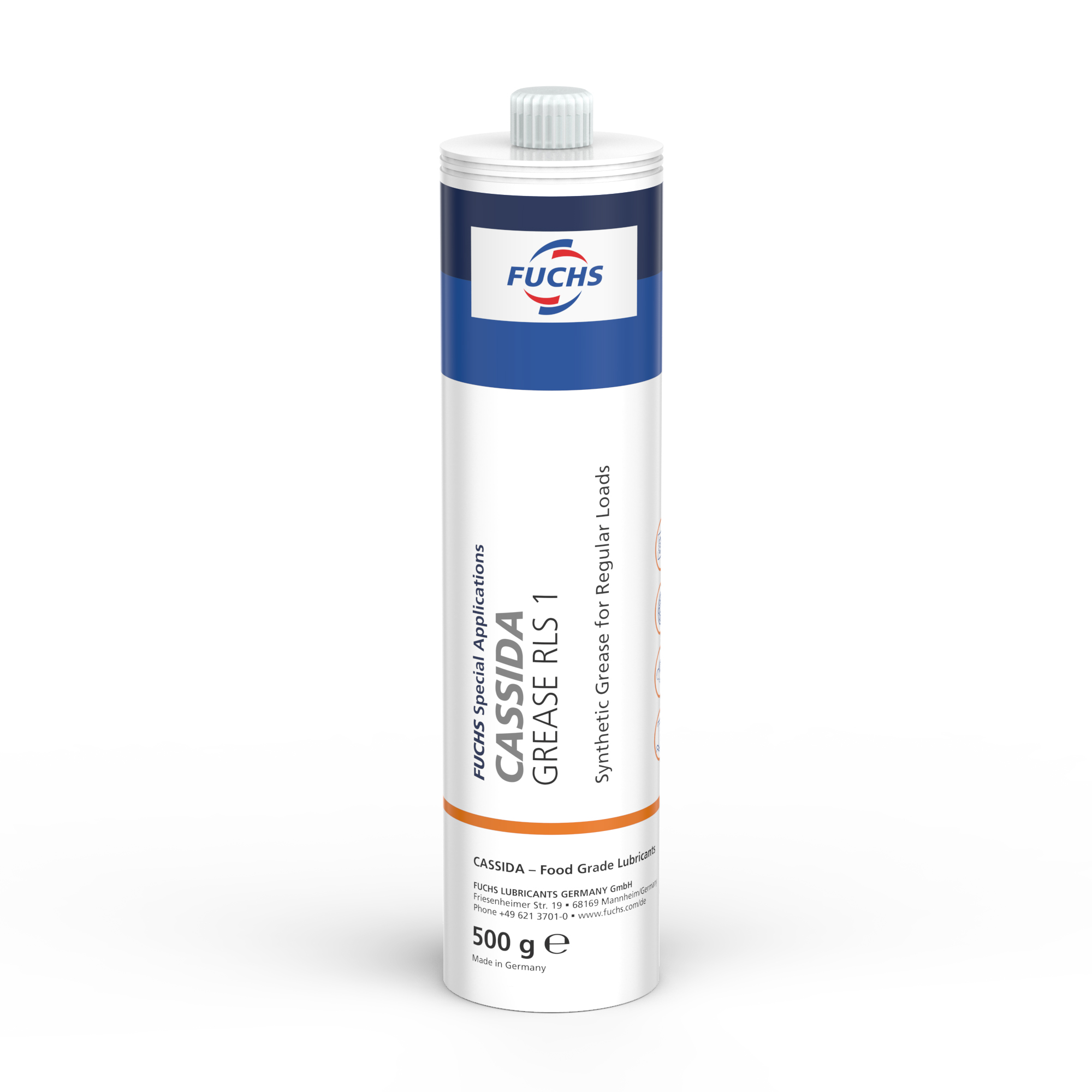 LIVSMEDELSINDUSTRIN FETT CASSIDA GREASE RLS 1, 500G