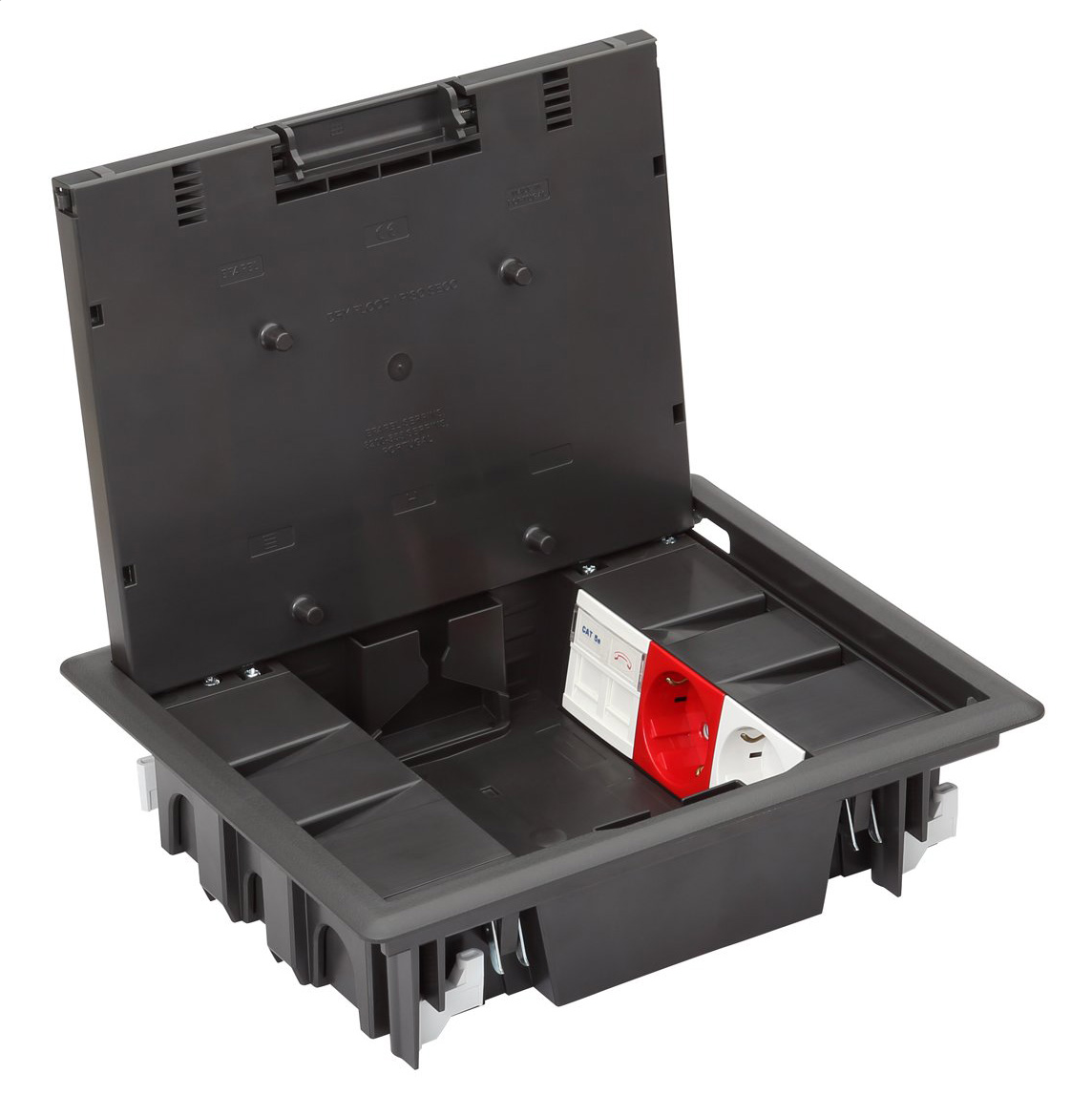 Gulvboks 83006 CAT m/6 uttaksplasser