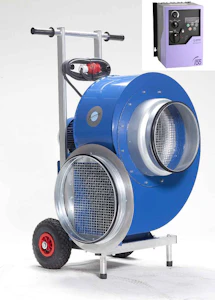 pressovac Alipaineistaja, tamulla 4,0kw/400vac/16a-8000m3/h-tamu