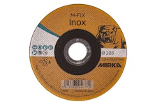 CUTT.WHEEL MIRKA M-FIX 125X1,0X22,2 INOX
