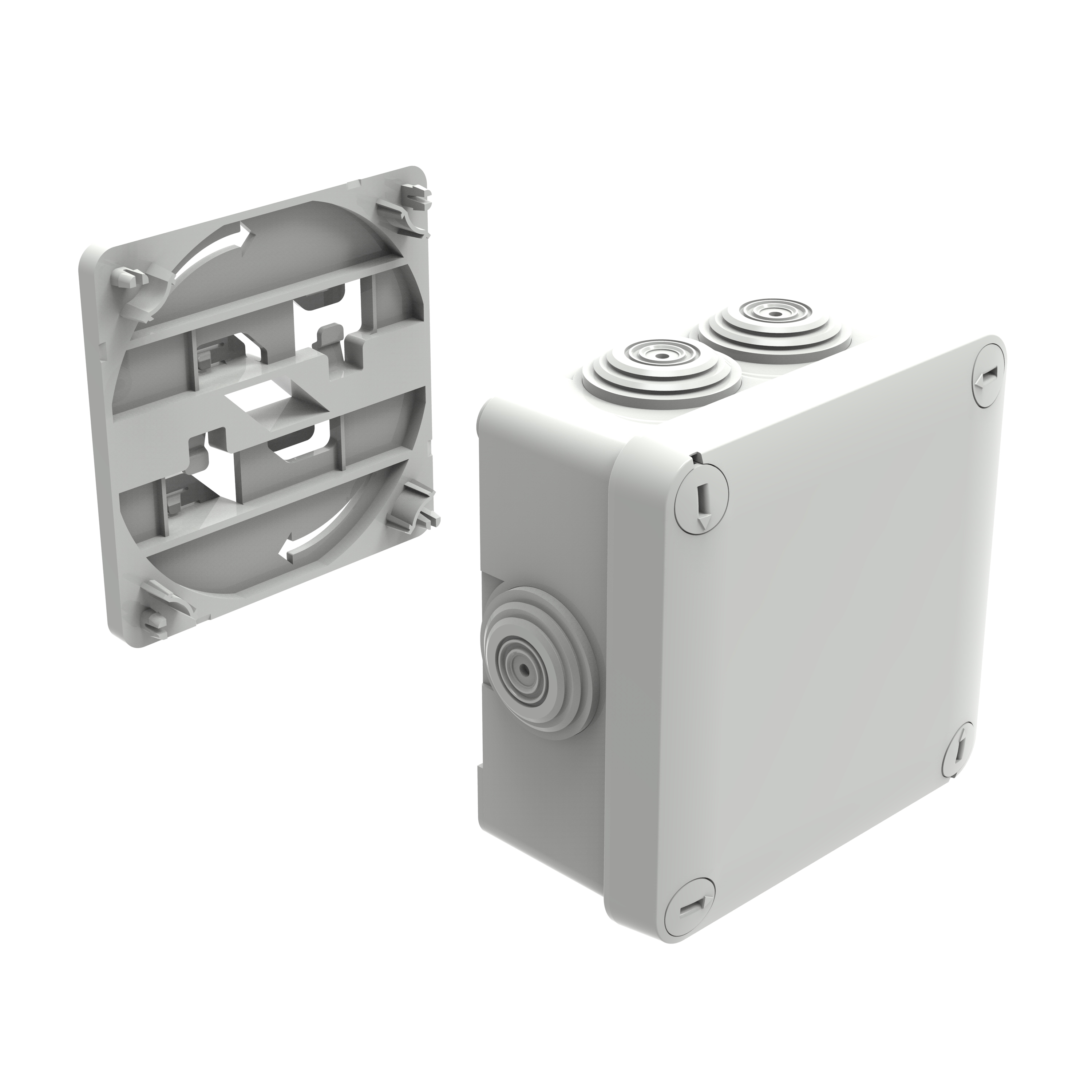 Plexo CAB Kit adapter + boks 105x105
