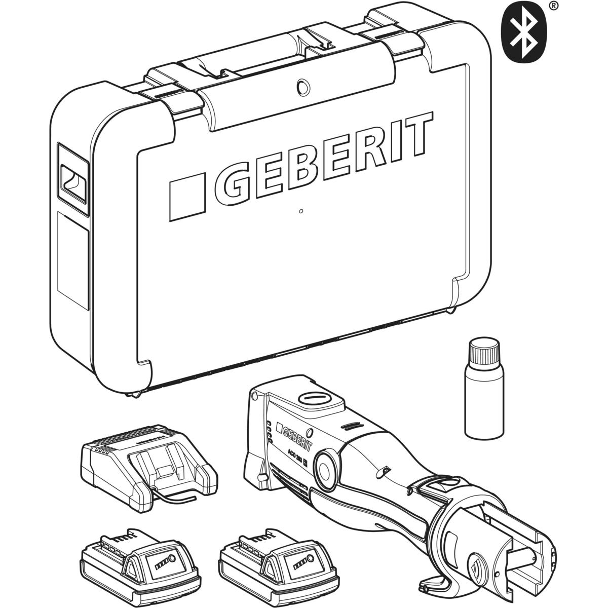 geberit Vuokra puristuskone geberit aco203xl