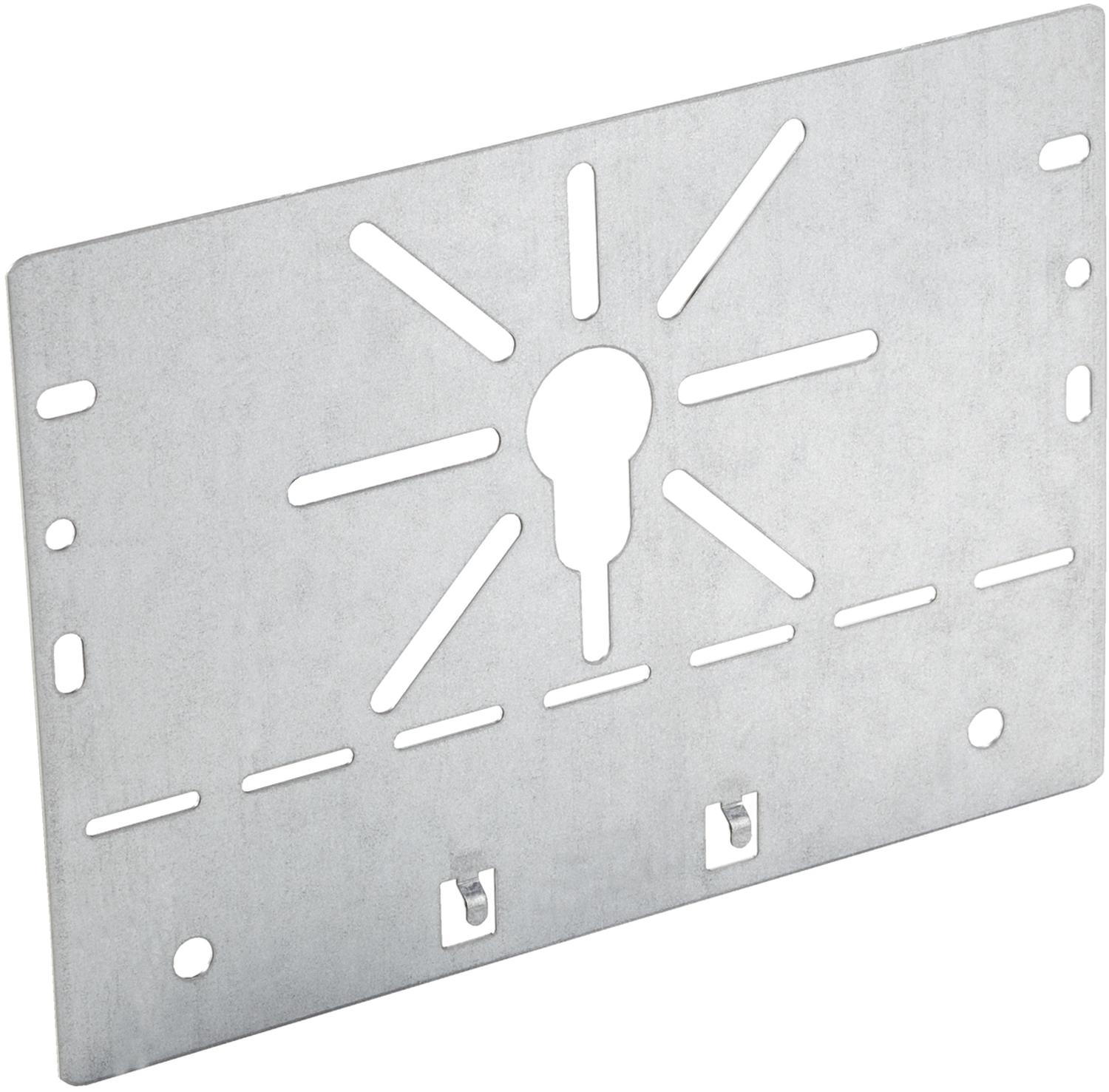 Montasjeplate flat skrueløs Fzs