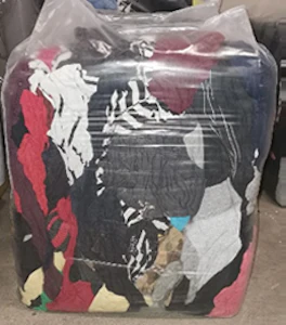 undefined Kokvilnas tīrīšanas lupatas krāsainas 10kg