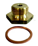 ADAPTERIS SILTUMSKAITĪTĀJAM M10x1 mm x G 1/2 B"