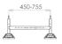 artiplastic Maateline artiplastic mini frame foot 360kg