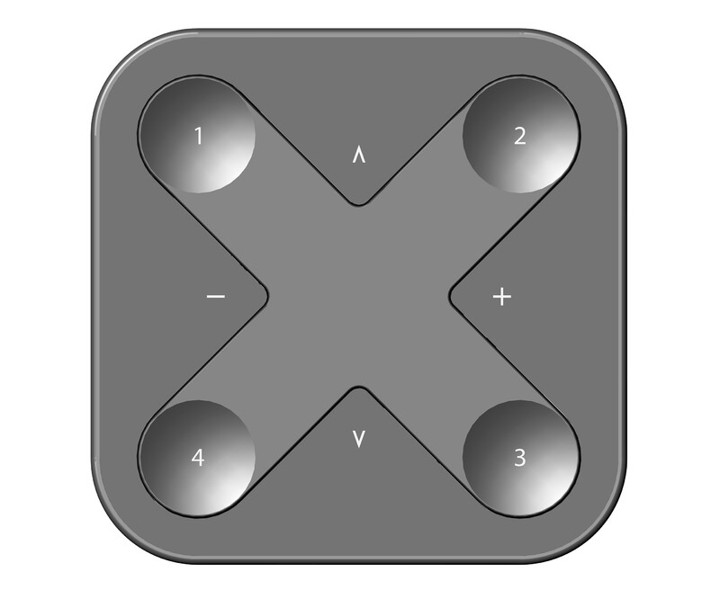 Casambi Xpress LR kryssbryter Sort