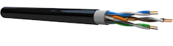 CAT6 UTP/mPE 4x2x0.5mm² E-100m