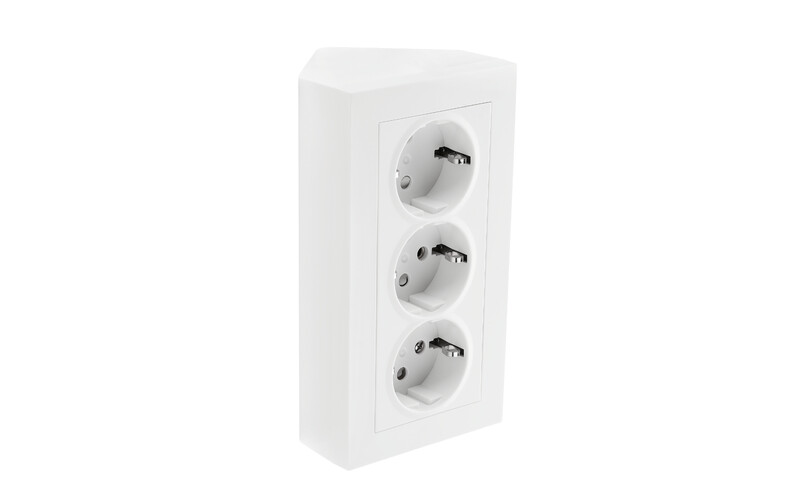 PISTORASIA INSTALL 3S/16A/250V/IP20 PPJ VAL KULMA