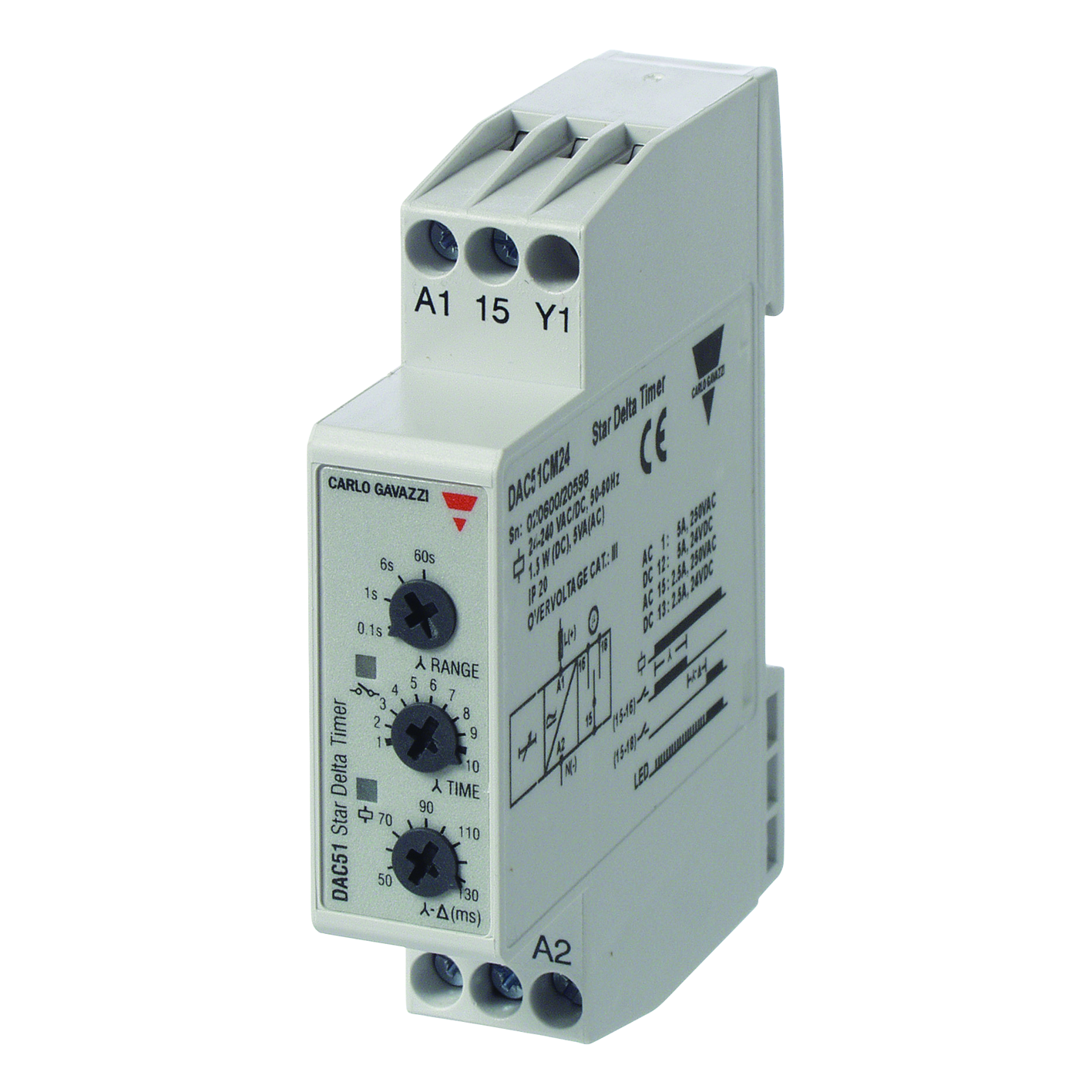 Y/D-RELÄ 24-240 VAC/DC