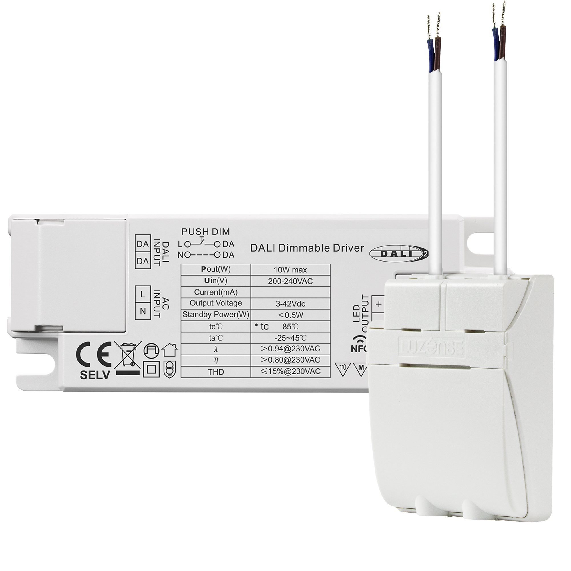 DALI Driver DT6 10W 350mA 5P Linect