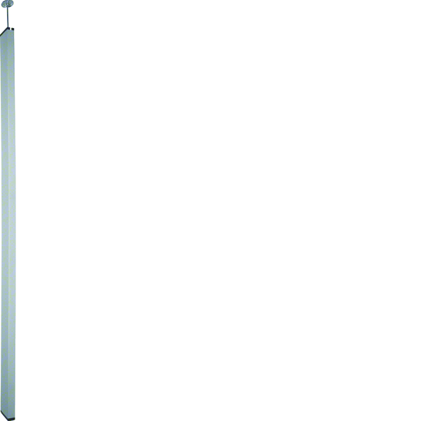 hager Energy pole 45/3300-3500mm 2-s. an-al st