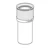 silent-pp Db wc connector silent-pp 110 straight pp