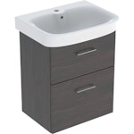 CABINET GLOW 560 WITH DRAWERS BROWN