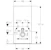 geberit Asennusteline wc geberit monolit+ hiekka 101cm wall wc