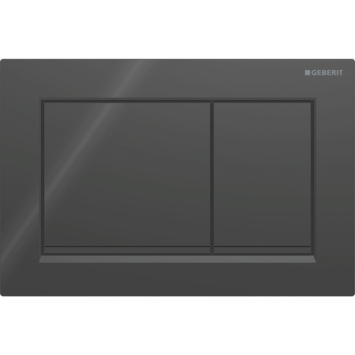 geberit Huuhtelupainike geberit omega20 musta/mattamusta