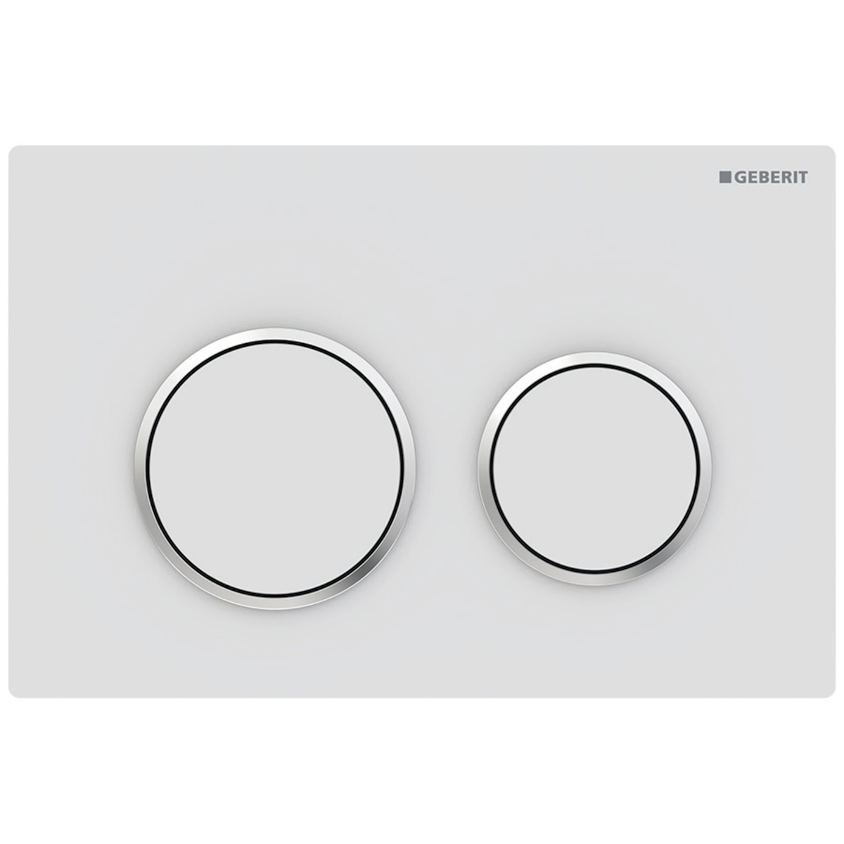 geberit Huuhtelupainike geberit omega20 mattavalk./kromattu