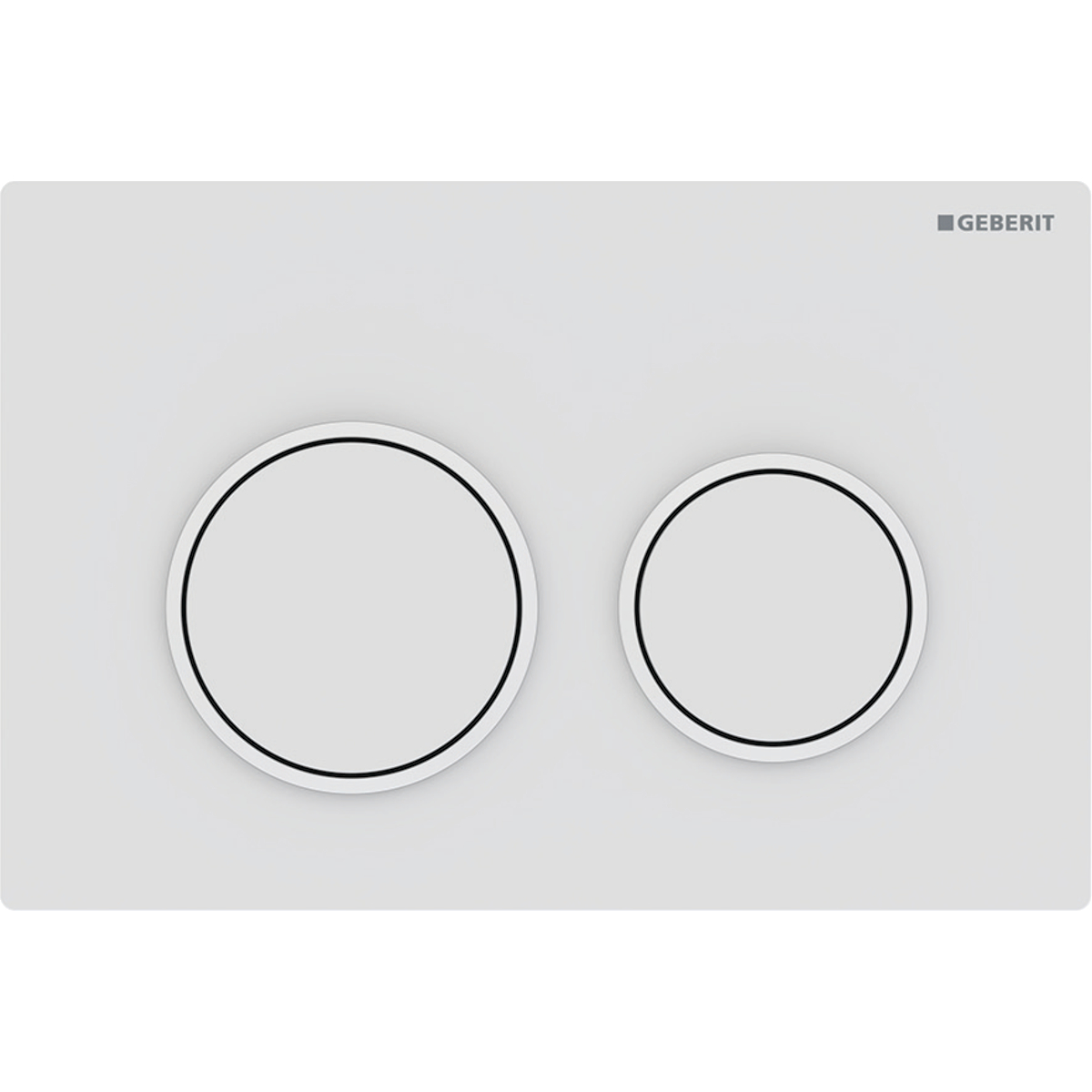 geberit Actuator plate geberit omega20 matt white/white